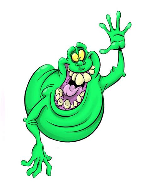 Slimer Tattoo Slimer Drawing Easy Slimy Cartoon Characters