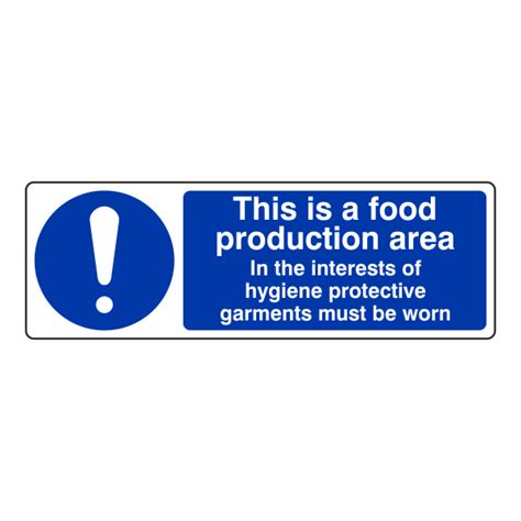 This Is A Food Production Area Sign Landscape