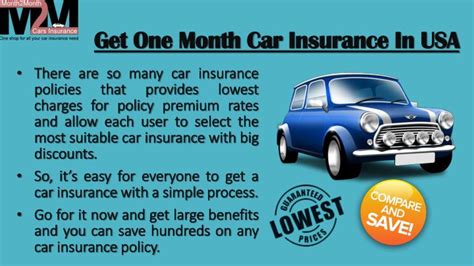 PPT - Month To Month Car Insurance Companies PowerPoint Presentation - ID:7112333