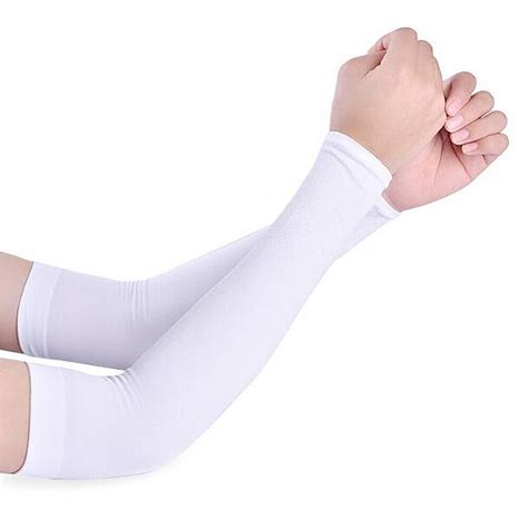 Pair Men Women Arm Sleeves Summer Sun Uv Protection Outdoor Driving