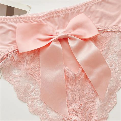 Finetoo 2023 Bowknot Seamless Lace Women S Underwear Hot Sexy Girl S Underpants New Fashion