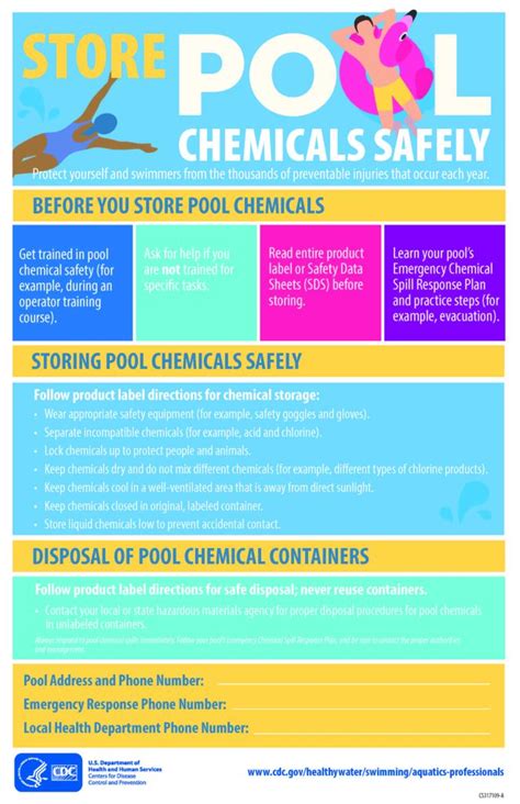 Pool Chemical Safety Environmental Health