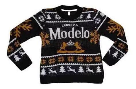 Suéter Ugly Navideño Suéter Navidad Unisex Cerveza Modelo Envío gratis