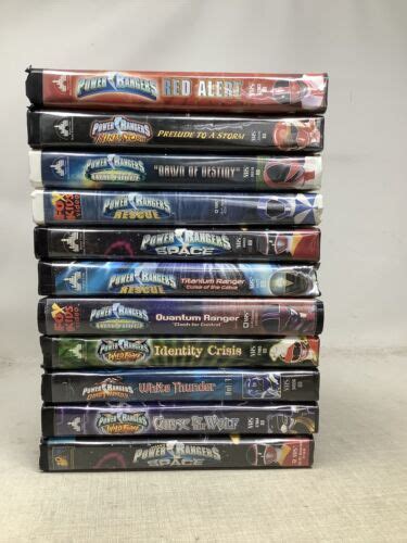 Power Rangers VHS Lot Town Green