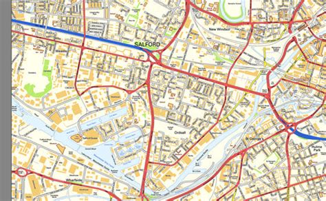 Manchester Street Map | I Love Maps