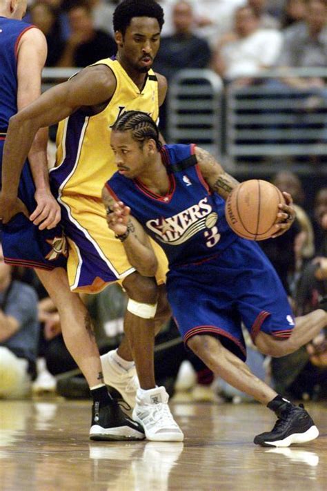 Allen Iverson Vs Kobe Bryant Basketball Is Life Basketball Legends