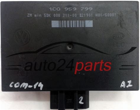 Comfort Control Module Vw Seat Skoda C C Hella