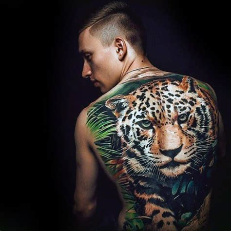 Leopard Tattoos For Men Designs With Strength And Prowess