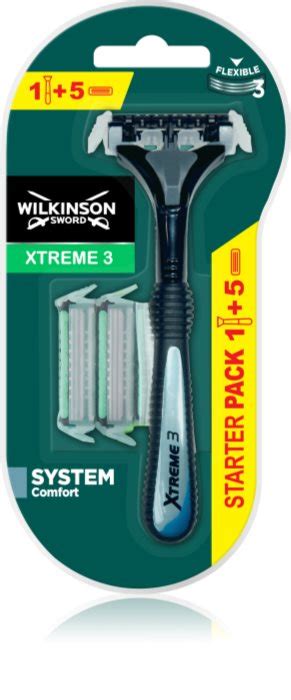 Wilkinson Sword Xtreme Hybrid Maszynka Do Golenia Zapasowe Ostrza Szt