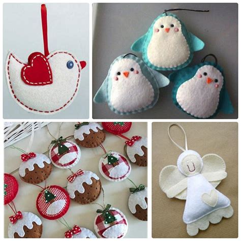 Игрушки из фетра: 30 лучших идей украшения елки и дома — Domik.ua