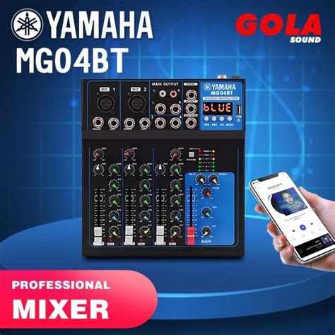 Hot LYX Clothing Pavilion Yamaha Mg04bt 4 Channel Audio Mixer Bluetooth