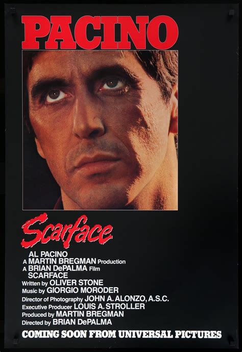 Original Scarface Movie Poster