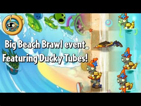 Ducky Tube Zombies Are Finally Here Big Beach Brawl Playthrough