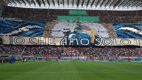 FOTO Inter Messaggio Damore Dalla Nord La Coreografia Per Il Derby