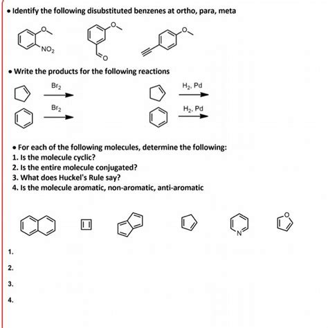 Solved Identify The Following Disubstituted Benzenes At Chegg