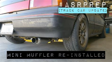 Modified Ebay Exhaust Setup On My Ef Honda Civic Youtube