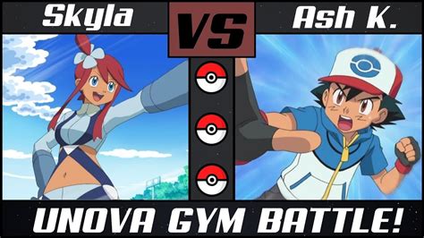 Unova Gym Battle 6 Ash Vs Skyla Pokémon Sun Moon Youtube