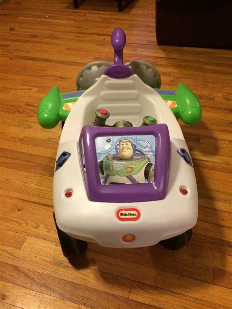 LITTLE TIKES TOY STORY BUZZ LIGHTYEAR BLASTER ROCKET COZY COUPE RARE ...