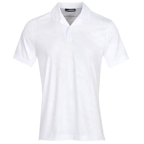 J Lindeberg Resort Polo Shirt White Scottsdale Golf