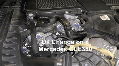 Mercedes GLE Oil Change YouTube