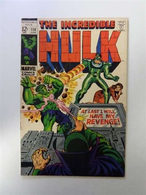 The Incredible Hulk Fn Vf Condition Comic Books Silver