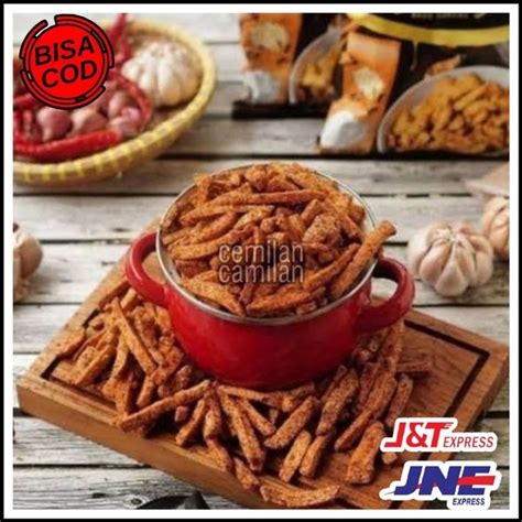 Jual Snack Kiloan Stik Basreng Pedas Gram Makanan Ringan Cemilan