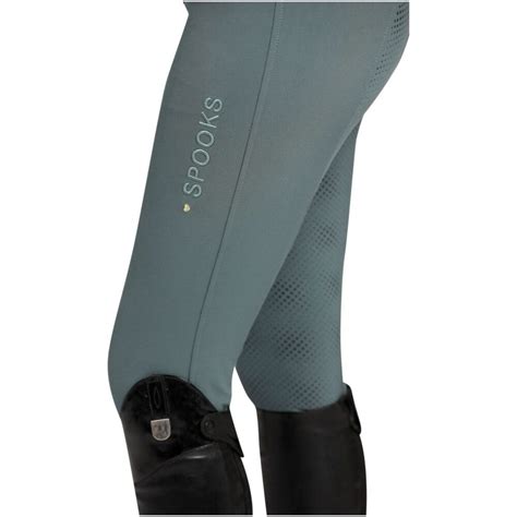 Annber Full Grip High Waist Breeches Dove Blue Spooks Riding