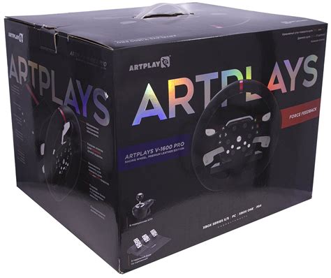 Руль ARTPLAYS V-1600 Pro Force Feedback для PC, PS4, Xbox Series X ...