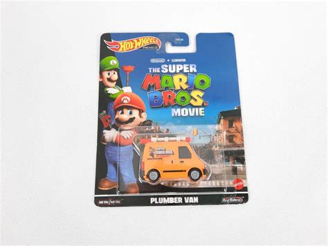 Hot Wheels Super Mario Bros Movie Plumber Van Neu Gem Ss Beschreibung In Beinwil Am See F R