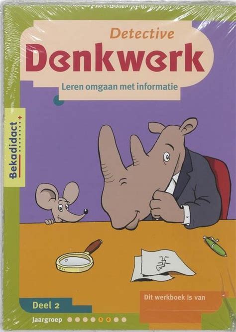 Detective Denkwerk Set Ex Werkboek Boeken Bol