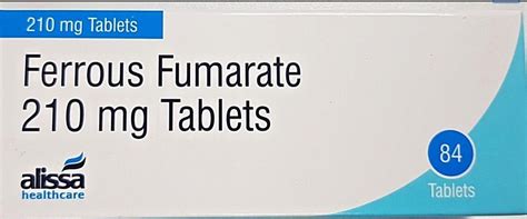 Ferrous Fumarate 210mg Iron Tablets | Live Well Nationwide