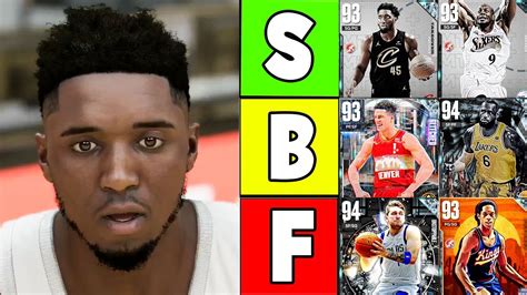 Best Diamond Cards In Nba K Myteam Tier List Youtube