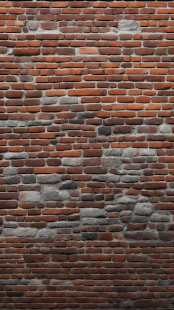 Premium AI Image | brick wall texture of a medieval castle