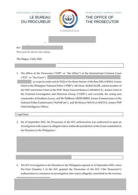 Can 3 high-ranking PNP officials get out of ICC ‘suspects’ list? - VERA ...