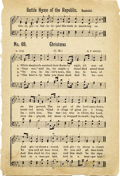 Christmas Hymns Sheet Music