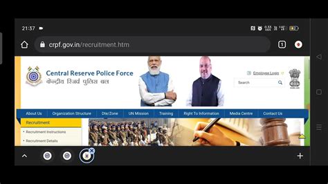 Crpf Asi Steno Head Constable Ministerial Requirements Vacancy