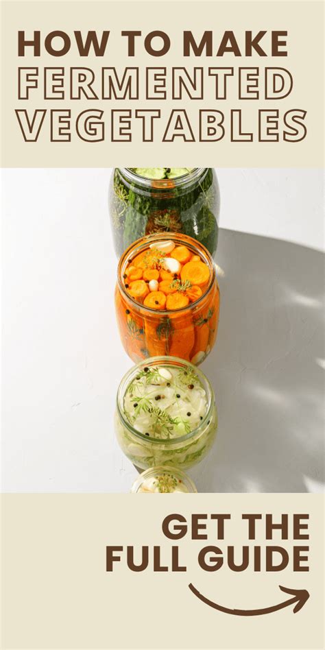 How To Ferment Vegetables Lacto Fermentation 101 One Happy Dish