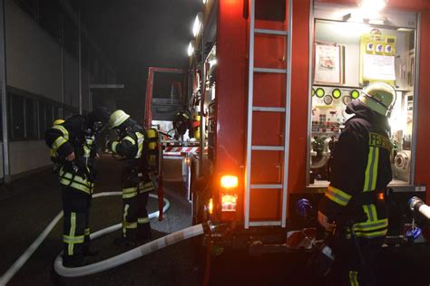 Feuerwehr Probt F R Den Ernstfall