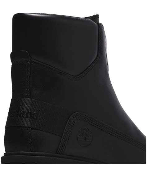 Timberland Women S Everleigh Front Zip Leather Boot Marks