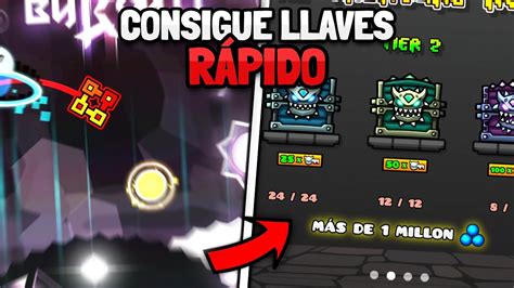 Como Conseguir Llaves En Geometry Dash Muy F Cil Desbloquear