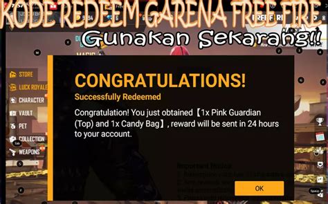 Kode Redeem FF Hari Ini 9 Oktober 2024 Klaim Di Reward Ff Garena