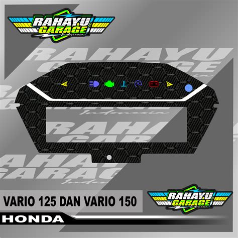 Jual Papan Speedometer Custom Vario 2021 Panel Spido Meter Vario 2021