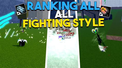 All Fighting Style Ranked In Blox Fruits Update 19 Youtube