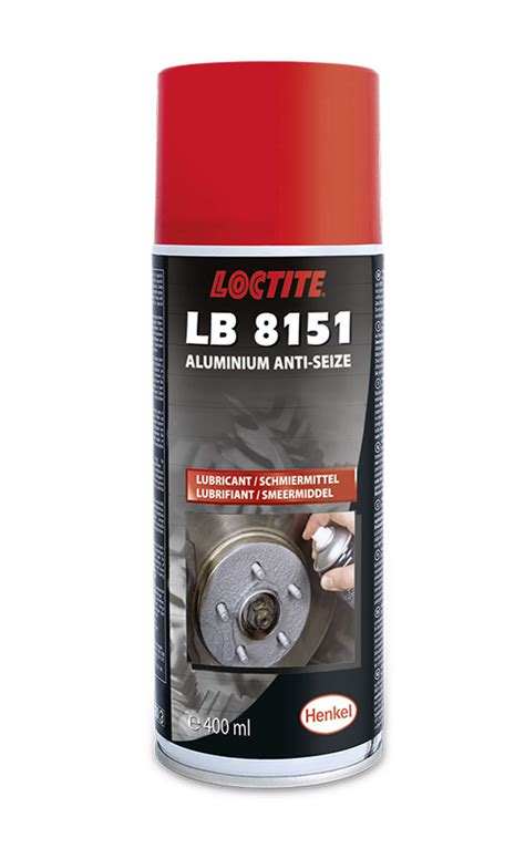 Loctite Lb 8151 Aluminium Anti Seize Schmierstoff 400 Ml Sprühose Bt