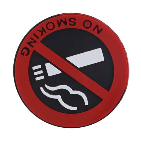 Aliexpress.com : Buy Useful NO SMOKING Sign Tips Warning Logo Stickers ...