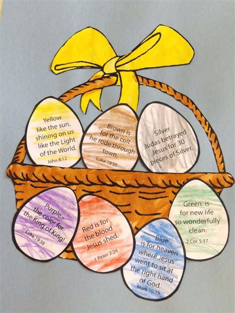 Free Printable Christian Easter Crafts Coloring Pages Are A Must For Sunday School, And You Can ...