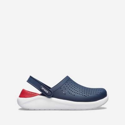 Купить Шлепанцы Crocs Literide Clog 204592 NAVY PEPPER