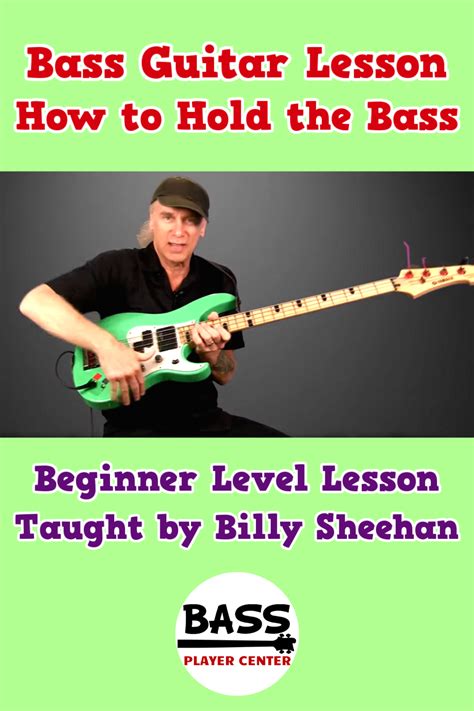 Bass Guitar Lesson How To Hold The Bass Bass Guitar Lessons Guitar Lessons Songs Learning Bass