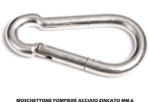 Moschettone Pompiere Acciaio Zincato Mm Big House Shop