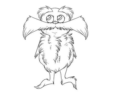 The Lorax Characters Coloring Pages